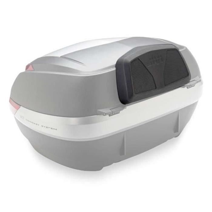 Dosseret E134S - Givi - Top Case V47 - Confort passager - Couleur Noir - Moto