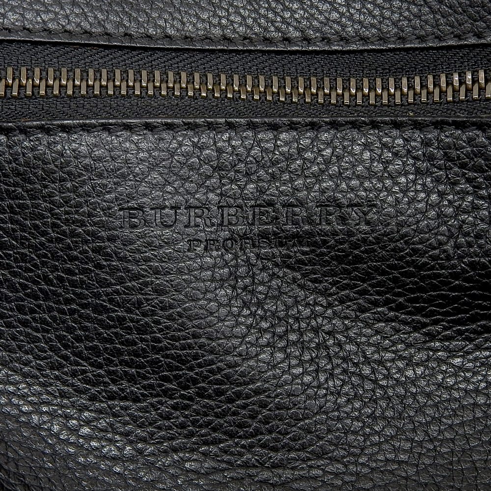 BURBERRY Prorsum Collection 2-way Tote Bag Shoulder Bag Women's Black Shoulder bag blackUsed