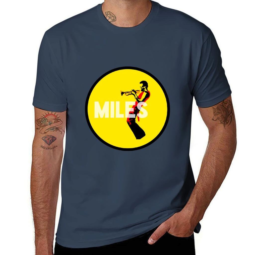 Miles Davis TShirt Large Size Loose Casual Tee