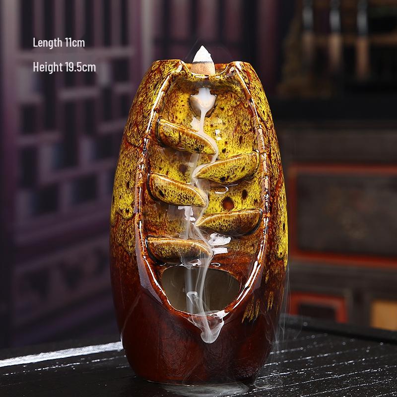Buddha Hand Backflow Incense Burner - Creative Home Decor Ornament