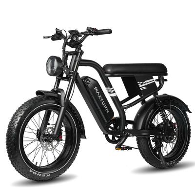 MAXTURN MX10 Is a 500W Urban Electric Bicycle Equipped with 20-inch Tires, Offering a Maximum Range of Up To 70 Kilometers.