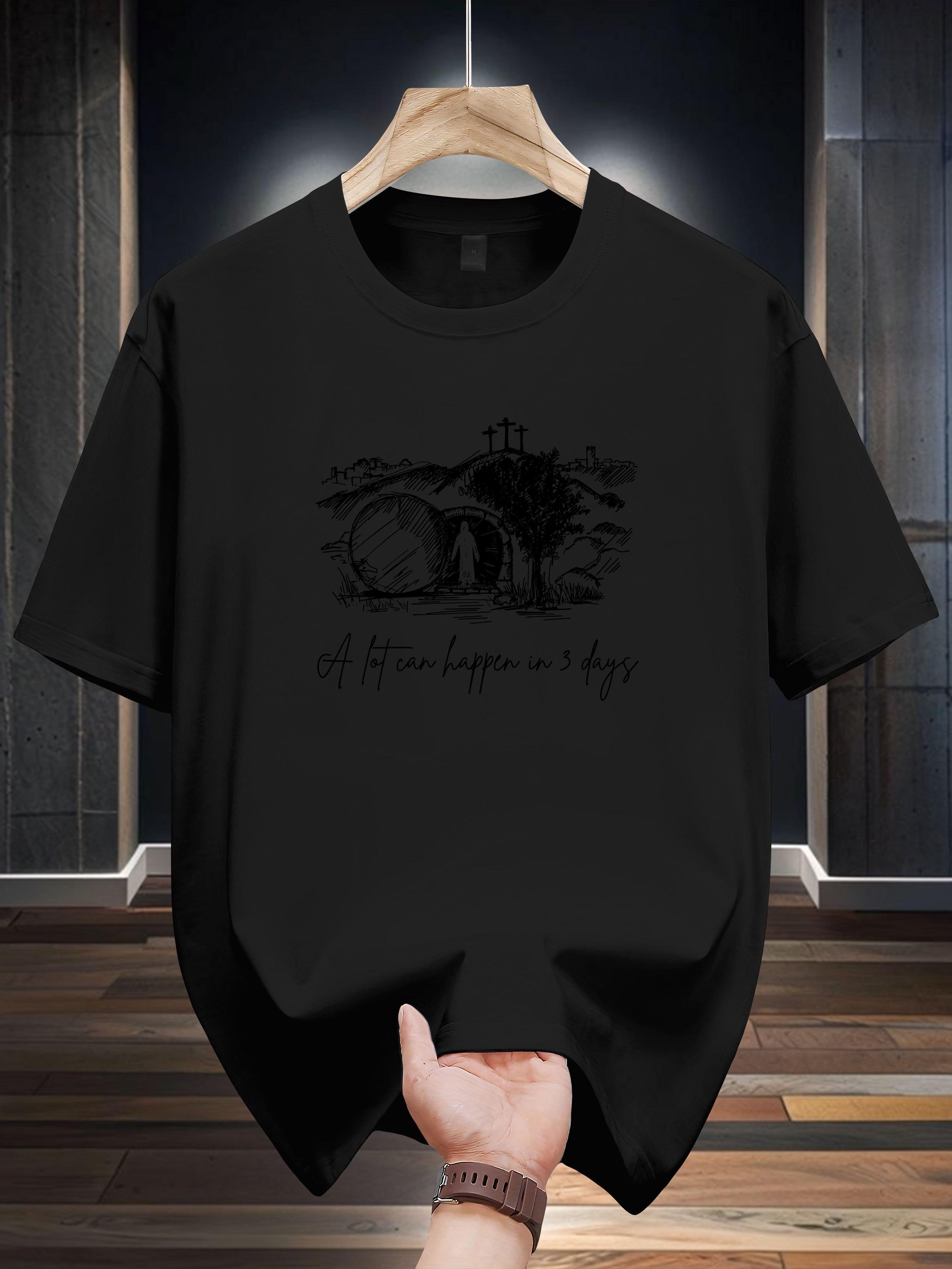 [Everyday Comfort] 100% Cotton Short Sleeve T-shirt - Casual XXXL