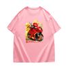 Kurzarm T-Shirt Kinder Sommer 2024 Neue Phantom Ninja Co-Branding Kleidung Jungen Baumwollkleidung
