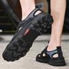 Summer Closed Toe Sandals Beach Shoes New Outdoor Leisure Mesh Hollow Men's Shoes Breathable Coros Shoes