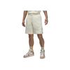Jordan Solid Color Casual Drawstring Straight-Leg Shorts Men Bottoms Light-Ivory FN0770-110