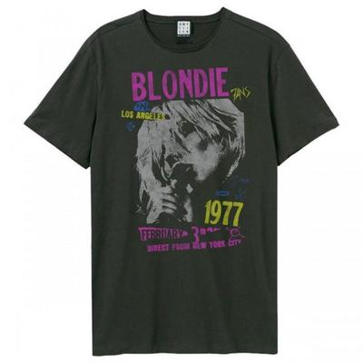 Amplified Unisex Adult Tour 77 Blondie T-Shirt