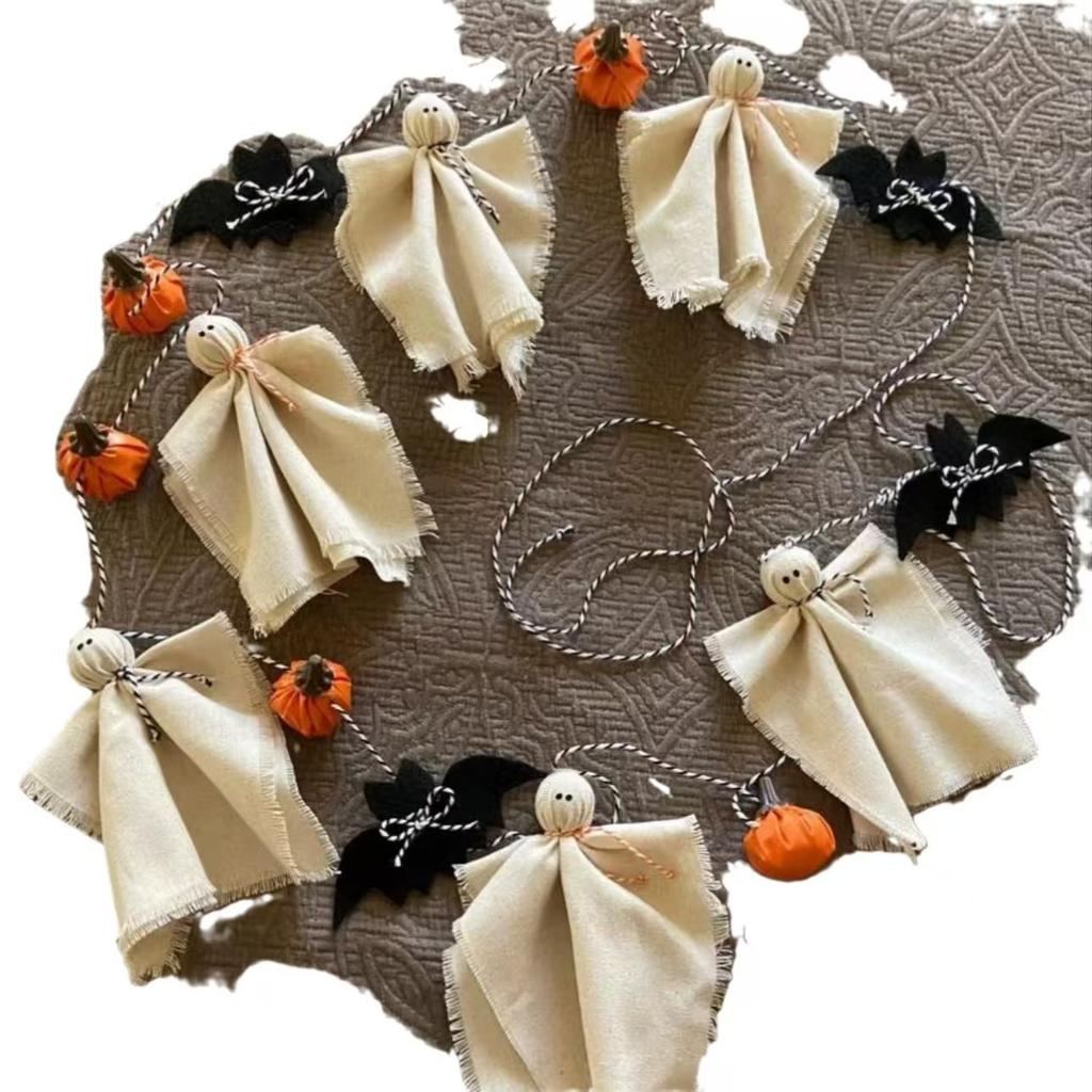 Halloween Decorations, Farmhouse Decorations, Halloween Party Supplies, Ghost Ornaments, Ghost Face Designs, Party Decorations