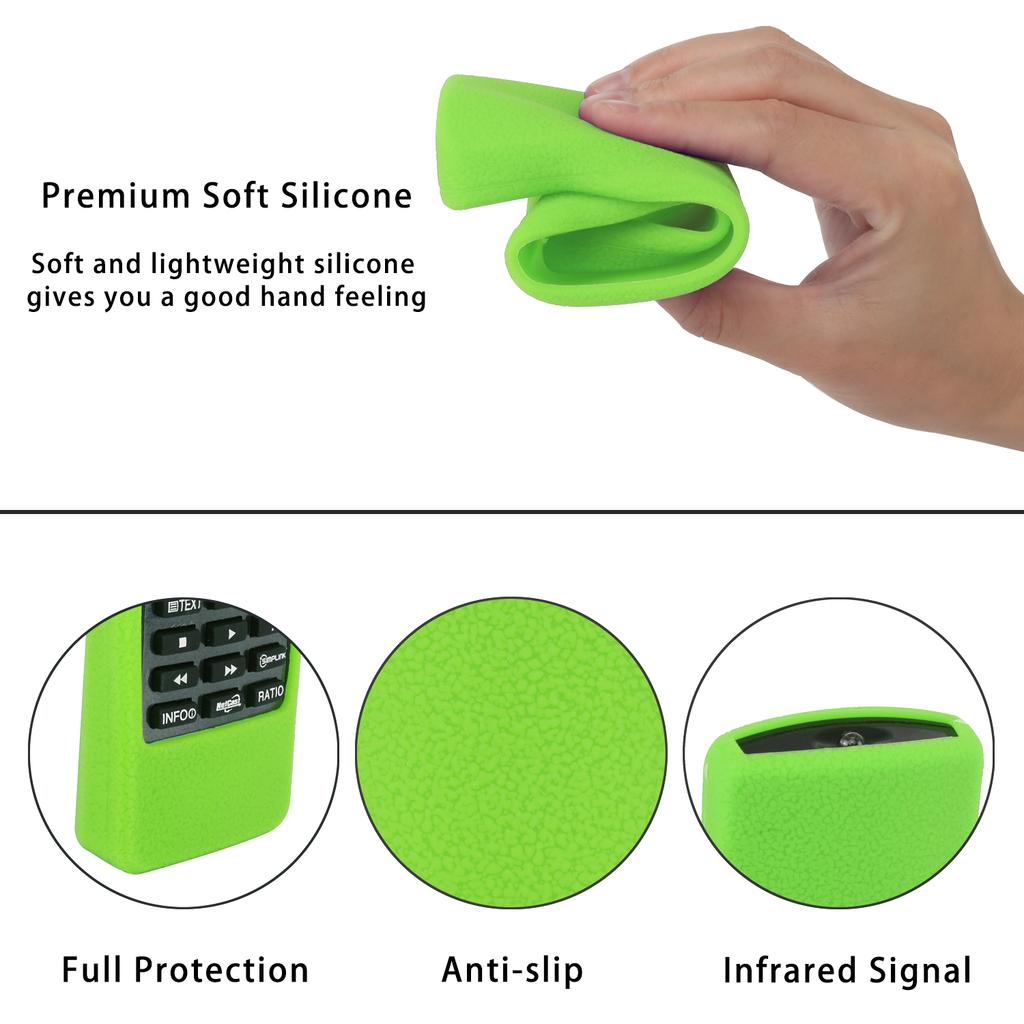 Colorful Silicone Case Protective Sheath for LG AKB73756510 AKB73756502 AKB73615303 AKB73275618 Series TV Remote Control Cover 3