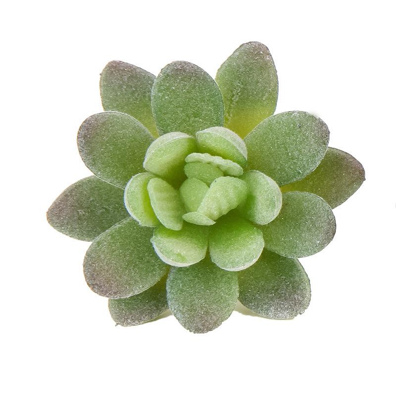 Diy Simulated Succulent Plant Hair Planting, Mini Fake Succulent Bonsai With Flowers, More Than 20 Styles Of Bn1