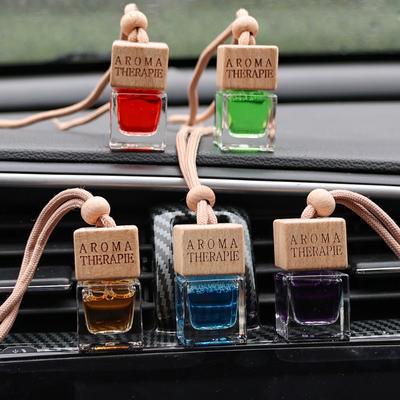 Creative Car Aromatherapy Pendant Long-lasting Fragrance Air Freshener Refillable Perfume Essential Oil Diffuser Auto Parts