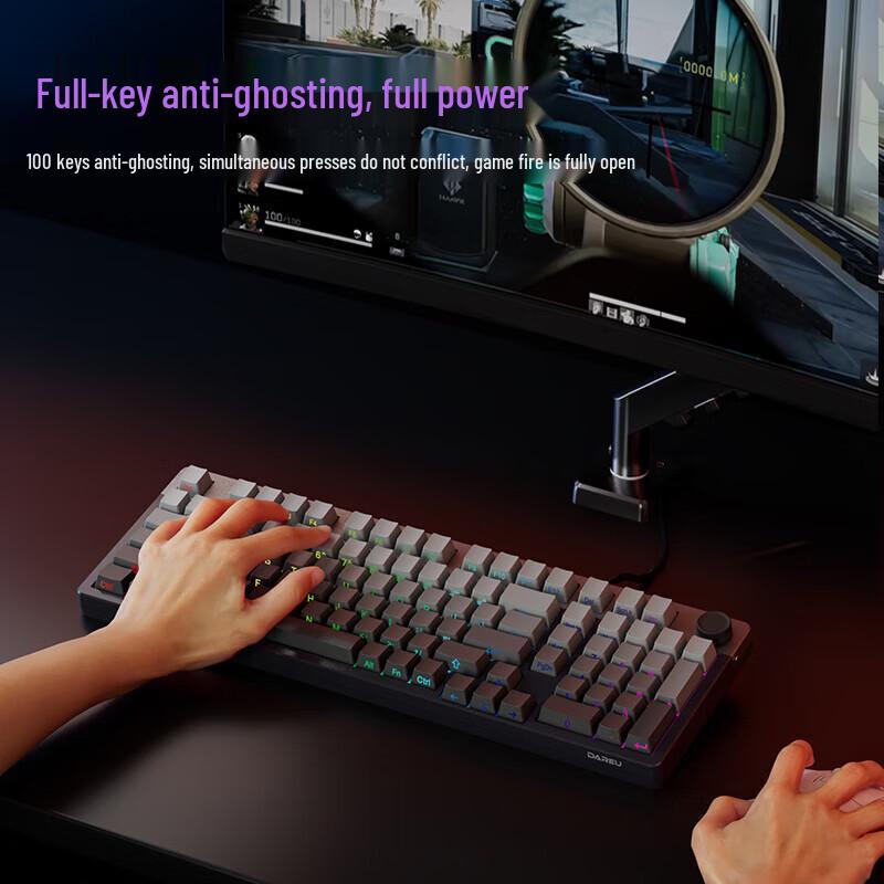 Dareu EK815PRO-RT Magnetic Axis Gaming Mechanical Keyboard
