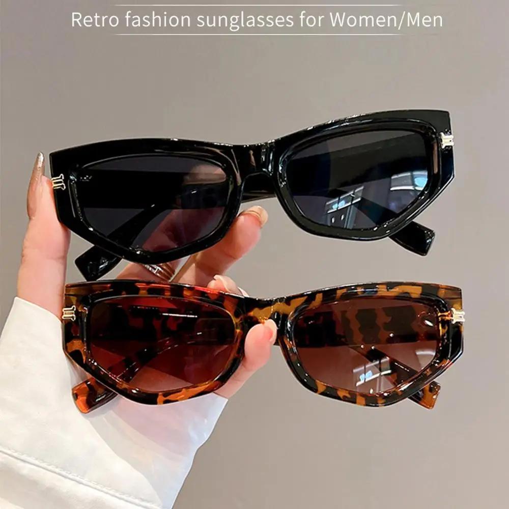 Cat Eye Vintage Sunglasses for Women Retro Fashion Cat Eye Sun Glasses Anti-UV Travel Fishing Eyewear  Mujer