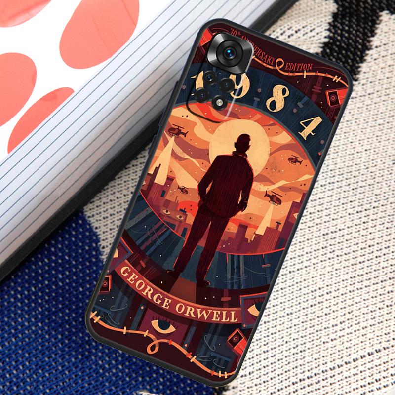1984 George Orwell Case For Xiaomi Redmi Note 10 11 Pro 8 9 12 Pro 11S 10S 9S Redmi 9 10 12C 9C 10C Back Cover
