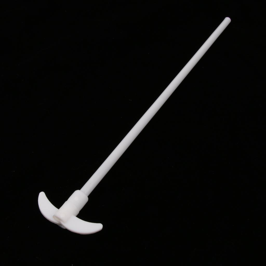 SDENSHI PTFE Stirring Rod Overhead Stirrer Mixer Shaft Paddle for Flask 25055 Mm