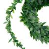 7.5m Green Christmas Vine with Iron Wire & Leaves for DIY Wreath Garland Holiday Decor