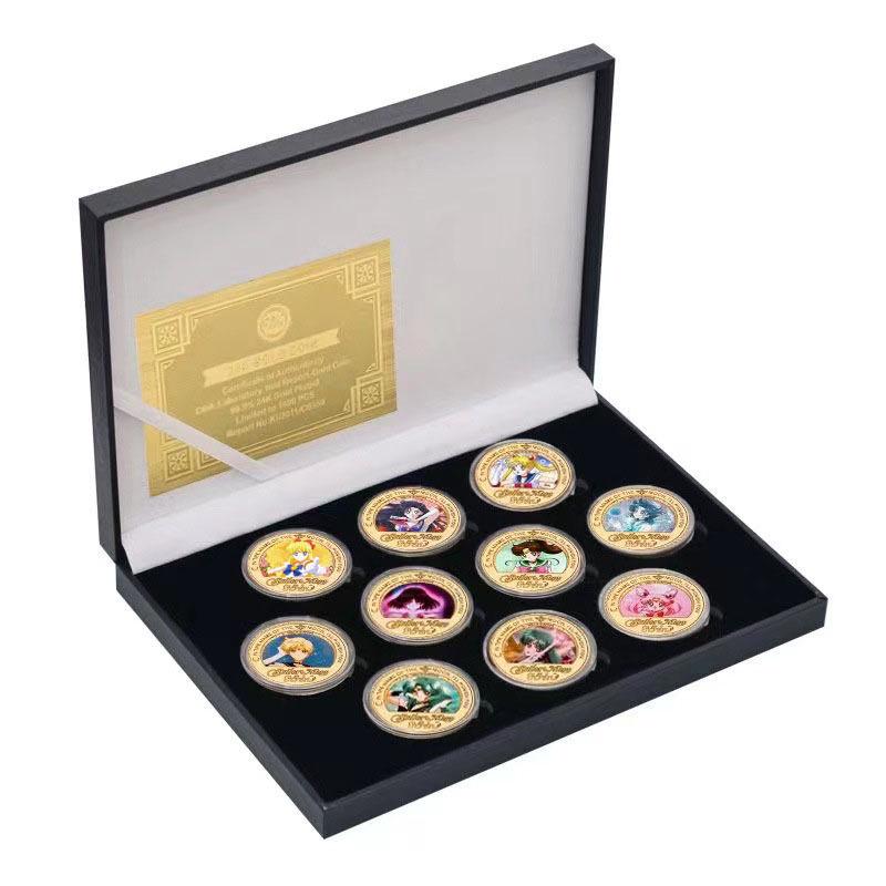Sailor Moon Chibiusa Commemorative Die-Cast Metal Coin Badge Limited Edition