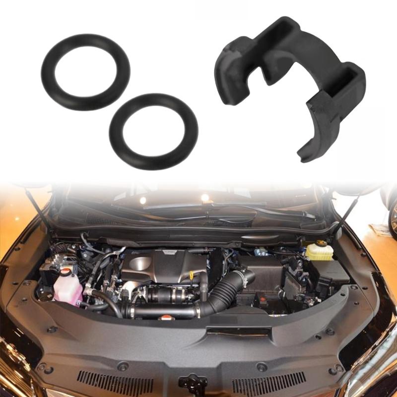 887181E150 Air Conditioning Hose Clip Hard Line Lock Clamp with Antirust Features for Improved Durability and Stability