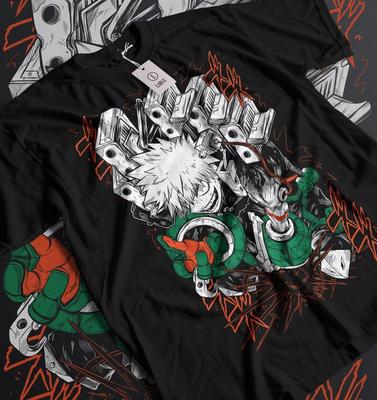Bakugo Katsuki,My Hero,Boku No Hero Bakugou,Kaccha  n, Anime,Maglietta Unisex