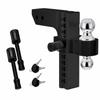 Adjustable Trailer Hitch Ball Mount Strong Secure