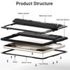 Custodia Rigida Per Samsung Galaxy Z Fold 7 6 5 4 7 Robusta Cover Protettiva in Alluminio per Uso Pesante Custodie Antiurto con Pellicola Protettiva in PET