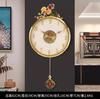 Design Nordic Wall Watch Restaurant Fashion Round Quartz Creative Silent Wall Clocks Aesthetic Interior Horloge Home Decoration