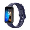 Für Huawei Band 8 16mm einfarbiges Silikon-Ersatz-Uhrenarmband