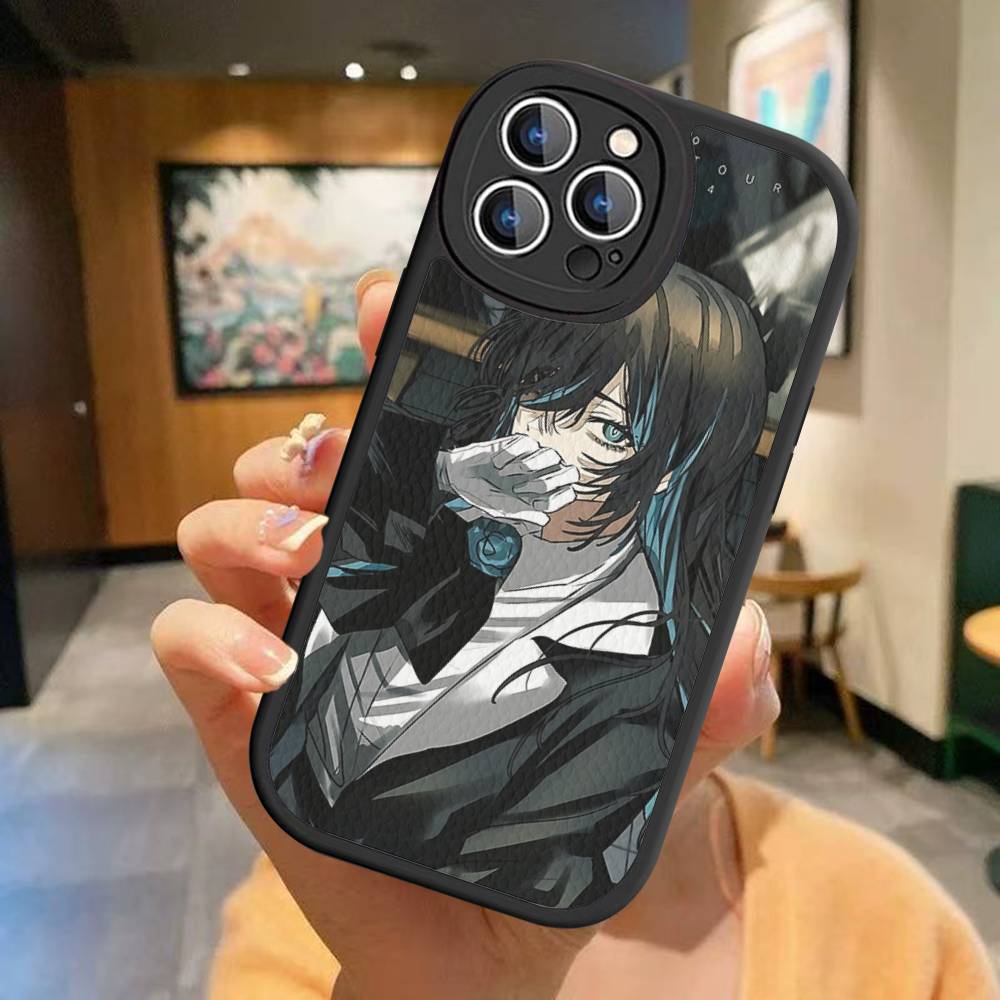 Ado Kyogen X Uta Anmie Phone Case For IPhone 16 15 14 13 12 11 Pro Max Plus Leather Cover