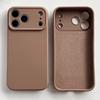 Shockproof Soft Simple Solid Color Phone Case For iPhone 17 16 15 Pro Max 17 Air 16 PLus Resistant Lens Protection TPU Cover