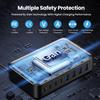 200W High-Power Gallium Nitride Charger for Phones, Tablets, and Laptops - Universal 20V 5A Charging Station