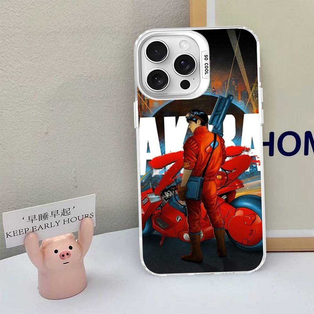 Japanese Anime A-akira Cartoon Phone Case For IPhone 16 15 14 13 12 11 Pro Max X XR XSMAX 8 7 Plus Matte Shockproof Back Cover