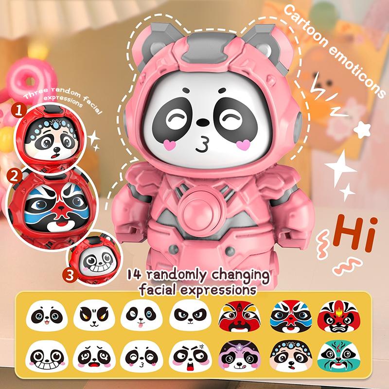 Fun Sichuan Opera Face Changing Panda Dolls Stress Reducing Toy 14 Unique Faces Crafts Ornament Toy Gifts For All Ages