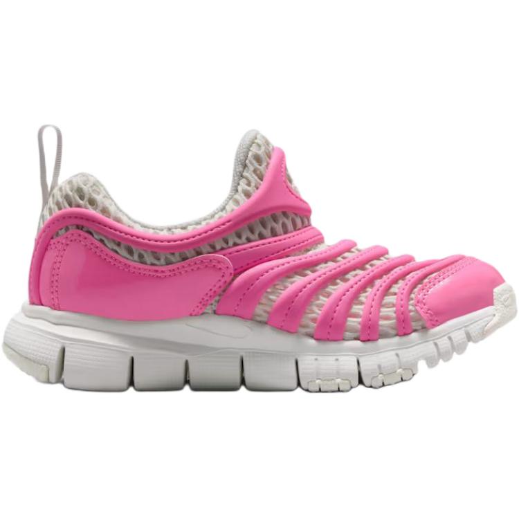 Nike Dynamo Free BR 2 Comfortable Fit Low-Top Walking Shoes Baby Sneaker Pink White IV0523-600