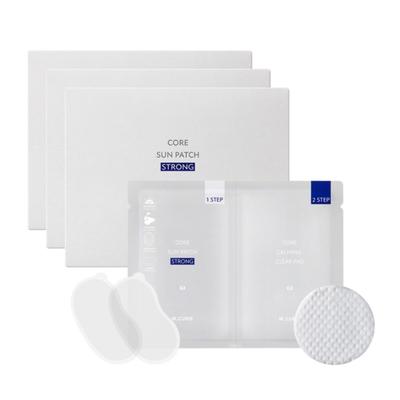 Emcurie Core Sun Patch Strong (transparent Type) 4 Servings X 3 Products, 3 Pieces