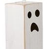 3 Pcs Ghost Candle Light Holders Flameless Candles with Spooky Candle Holders Halloween Tealight Candle Holders for Table Centerpiece Dining
