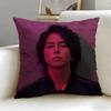 Popular Actor Yamashita Tomohisa Cushion Cover Soft  EasyWash Pillow Case  Versatile for Couch Bed Travel and Office