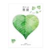 Notes Planner Sticker Paper Self-Adhesive Natural Plant Leaf Bookmark Memo Pad Notebook Sticky Note