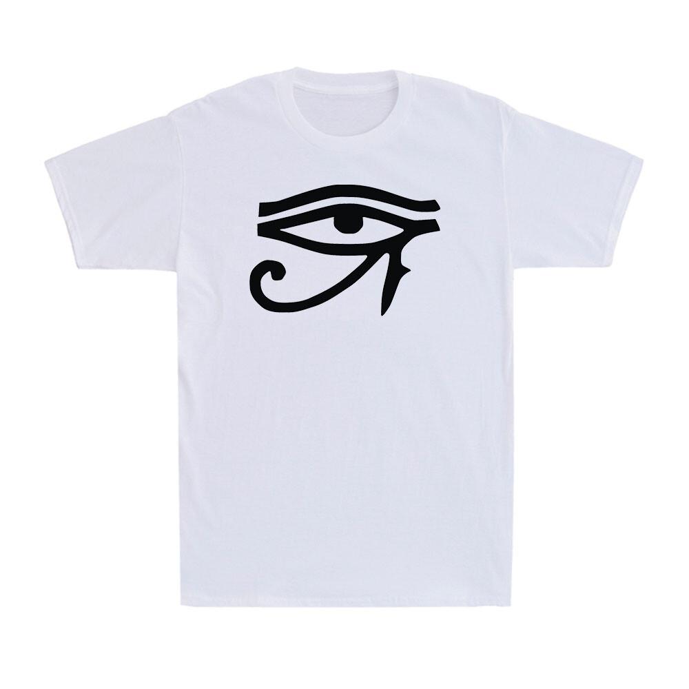 Egyptian Eye Of Horus Funny Faith Gift Vintage Novelty Unisexs Cotton TShirt
