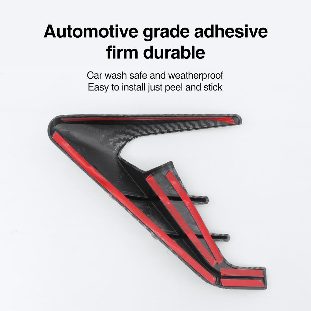 Model Y Juniper 2025 2026 Car ABS Side Camera Protection Cover Kit Decoration for Tesla Model 3 Highland Accessories 2PCS/Set