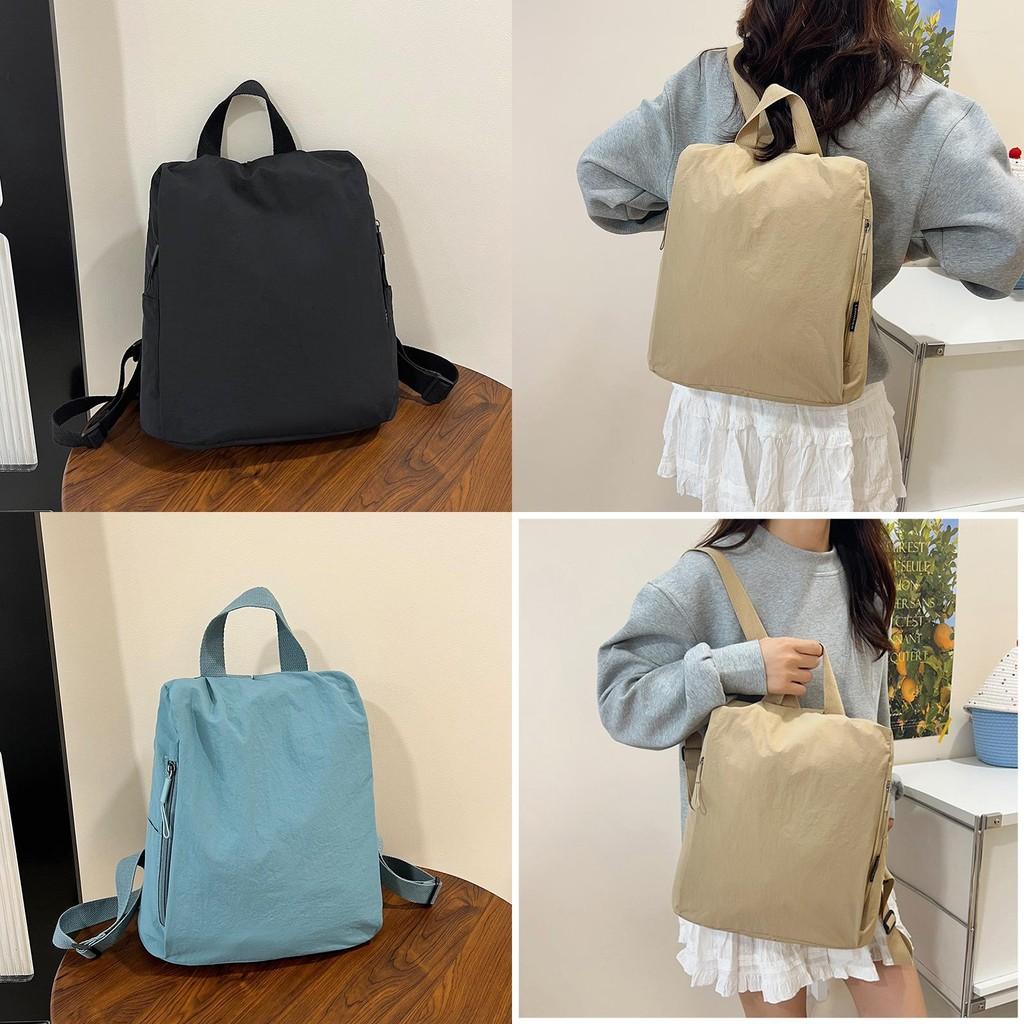 Lightweight Nylon Travel Backpack For Women With Breathable Design And Large Capacity For Daily Use