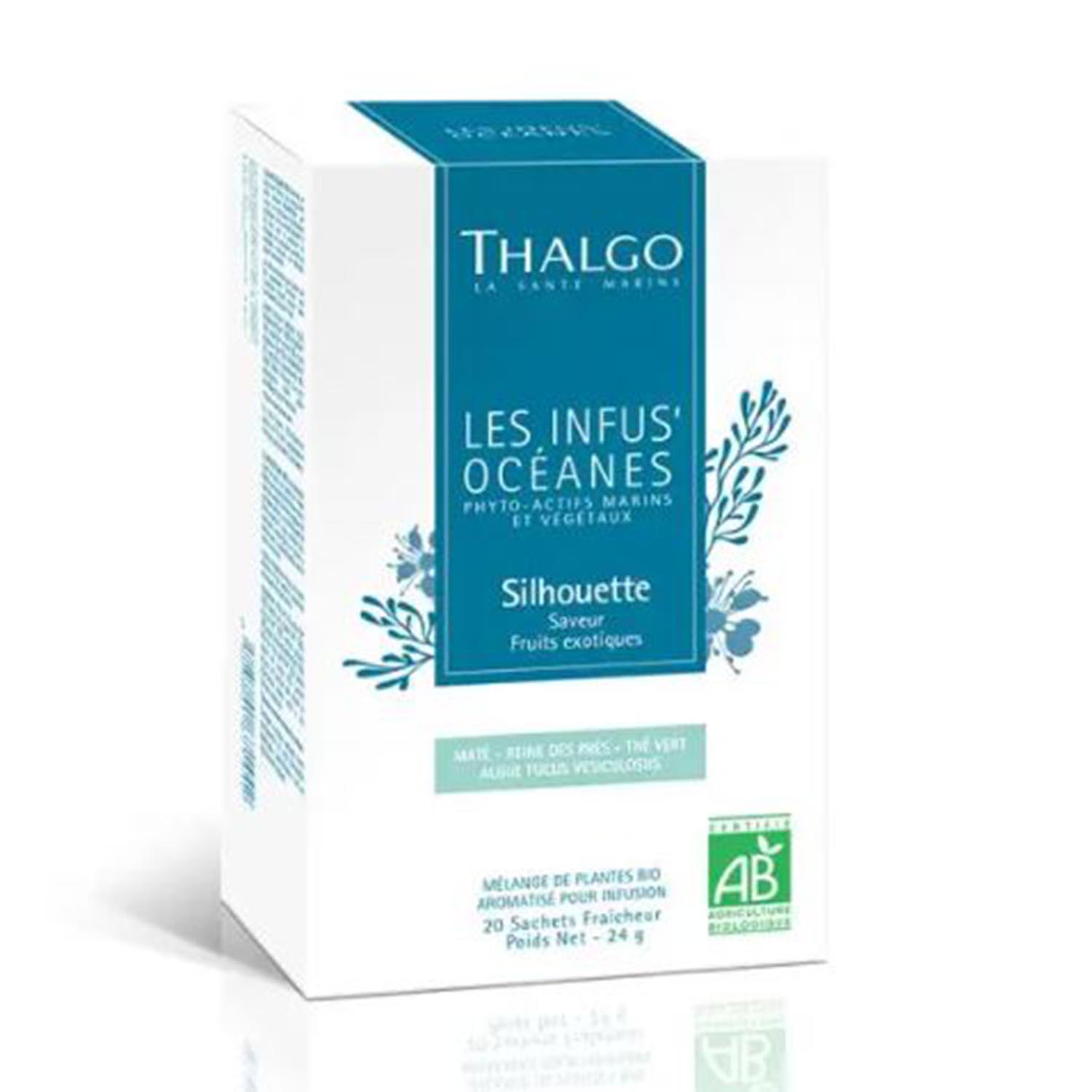 Thalgo Les Infus Oceanes Shilhouette Saquitosl Infusion Pack 20pz