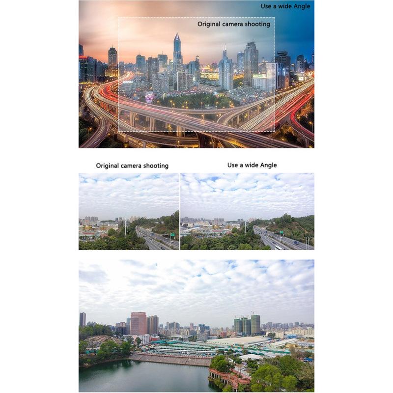 Filtru extern pentru obiectiv cu unghi larg compatibil pentru drona cu lupă Dji Mavic Mini 3 Pro Mini 3