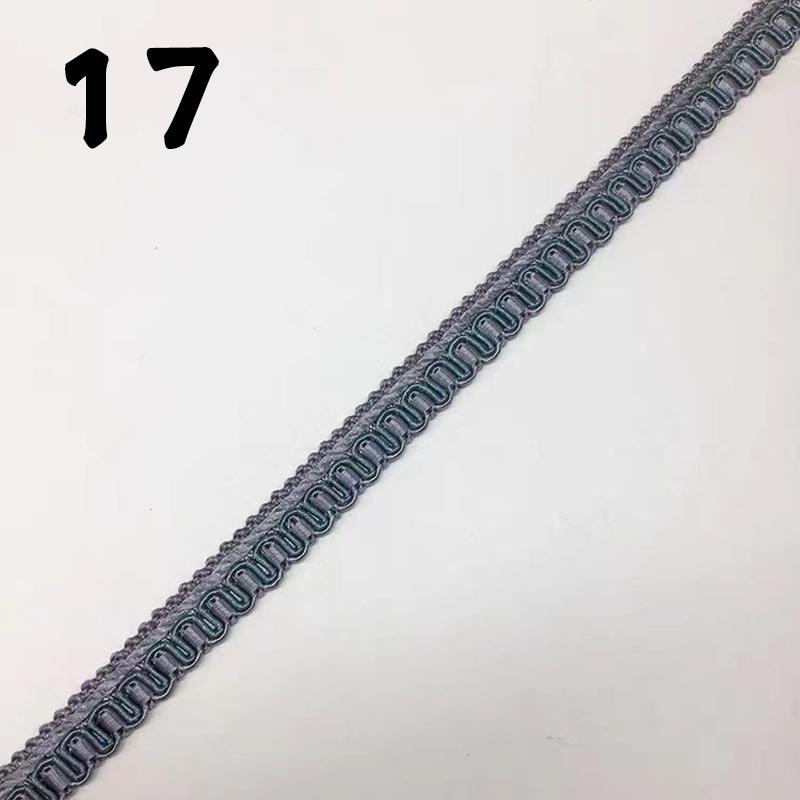 15 Meter Quastenfransen-Spitze im europäischen Stil Besatzkante Band für DIY Nähen Bekleidung Vorhang Sofa Kissen Polsterhandwerk Dekor