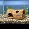 Tree Hole Shape Fish Hollow Shelter Plastic Reptile Shelter Reptile Hideout Cave  Reptile Habitat