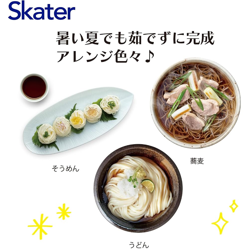 Skater Basic 1.7L Microwave Soba Udon Somen Maker Japanese Made Kitchen Appliance