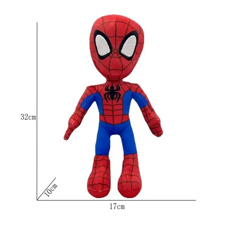 **Spot Anime Avengers Spiderman Plush Toys Into The Spider-Versegwen Peter Parker Noir Dollssoft Stuffed