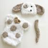 Handmade Crochet Puppy-Shaped Baby Photo Outfit