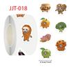 500pcs Cute Food Cat Cartoon Sealing Stickers DIY PVC Decals for Laptop Decoration Creative Reward Gift Toys