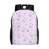 P-Pochaccoes Backpacks for Women Men School College Student Bookbag Fits 15 Inch Laptop Dog Cartoon Bags