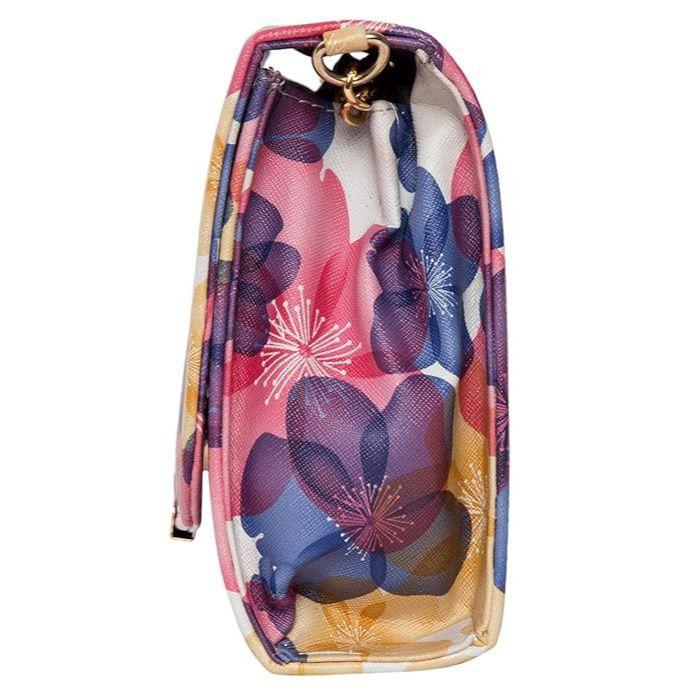 Women Girls Floral Print Sling Bag