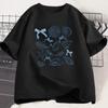 Summer Beach T Shirt Seashell Graphic Tee Tropical Vacation Top Sea Life Illustration Shirt Casual Short Sleeve Apparel
